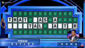 Wheel of Fortune fans did not think a phrase was common enough to warrant inclusion in the show