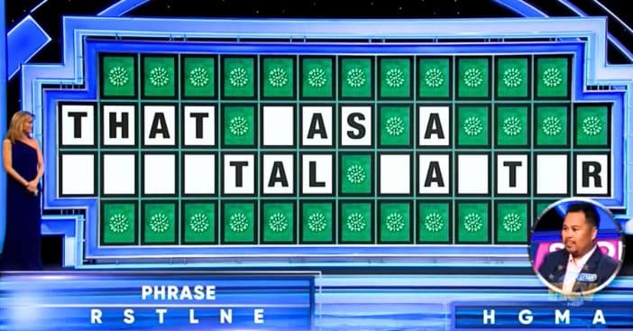 Wheel of Fortune viewers object to a recent answer