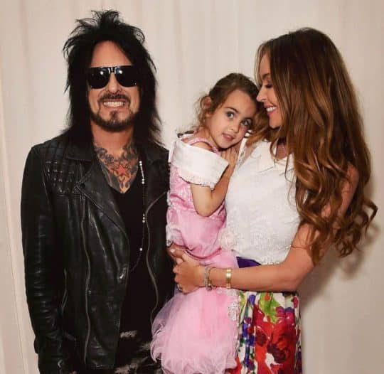 Nikki Sixx Shares Photo With 3-Year-Old Daughter, Ruby, As They Embark ...