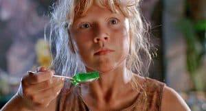 Ariana Richards is the face behind the famous jello scene in Jurassic Park