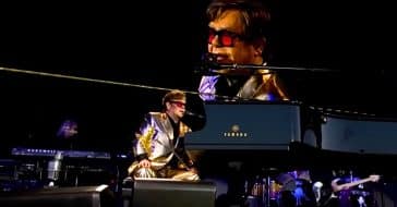 Elton John gives a powerful final performance