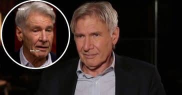 Harrison Ford tears up indiana jones