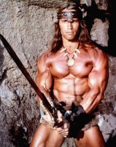 CONAN THE DESTROYER, Arnold Schwarzenegger
