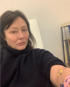 Shannen Doherty has been open about her grief, now that the cancer has spread to her brain