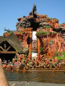 Splash Mountain is officially closed at Disneyland