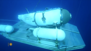 The OceanGate submersible Titan