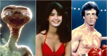ET, Phoebe Cates and Sylvester Stallone