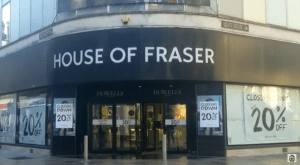 House of Fraser, a department store also known as Howells, blocked an old chapel