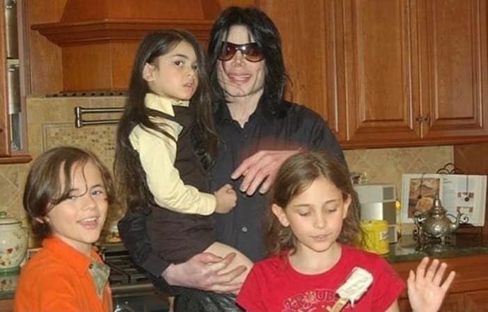 Michael Jackson family photo