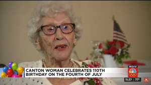 Bonita Gibson has celebrated many birthdays
