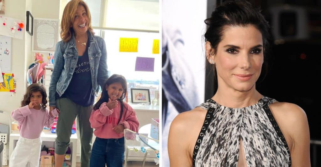 Hoda Kotb Says Sandra Bullock Gave Her Courage To Adopt In Her 50s