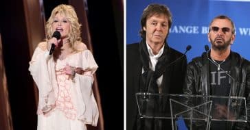 Dolly Parton collaborated with Paul McCartney and Ringo Starr