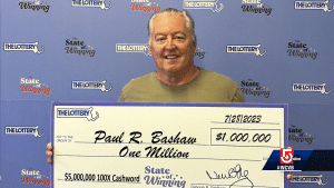 Paul Bashaw won the lottery days after announcing his impending retirement