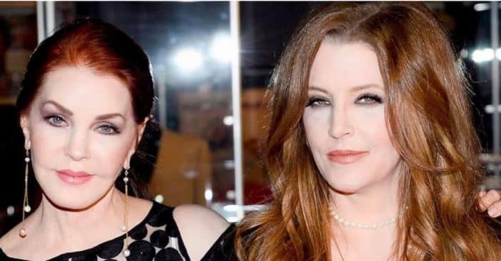 Priscilla Presley and her daughter