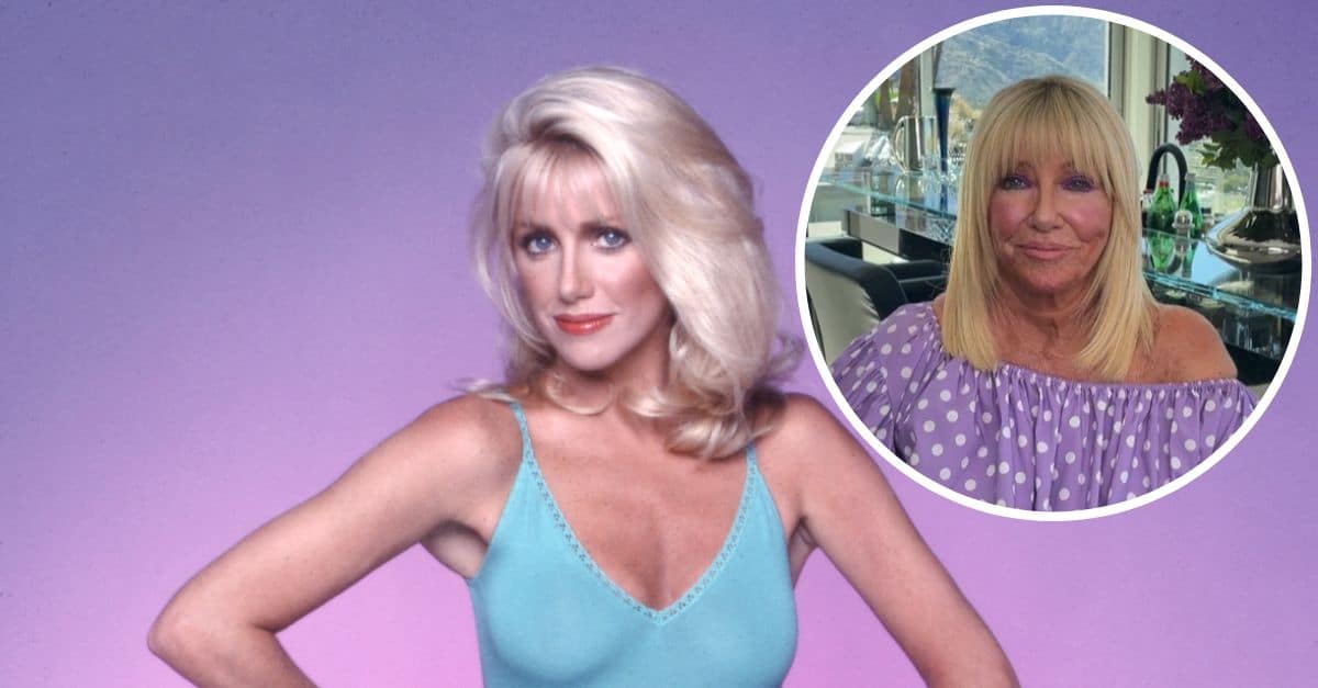 Suzanne Somers Orange Skin