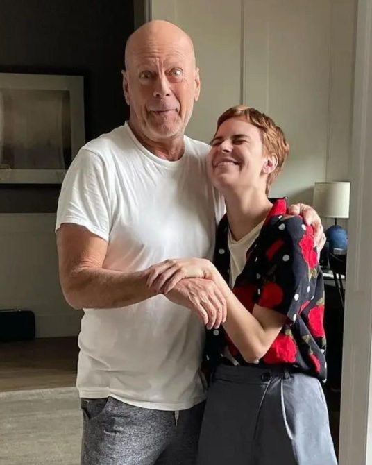 Bruce Willis and his daughter, Tallulah