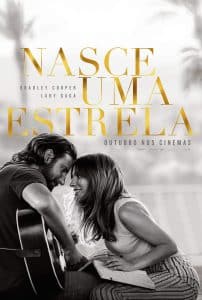 A STAR IS BORN, Brazilian poster, from left: Bradley Cooper, Lady Gaga