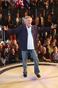 Footage indicates Busey may have laughed as he drove away