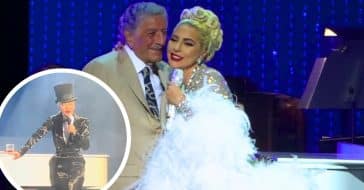 Lady Gaga marked her return to Vegas by celebrating Tony Bennett