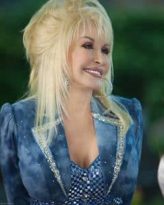 Parton drew inspiration from her in a variety of ways, even for wardrobe selection