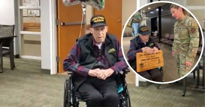 107-Year-Old 'Happy Hooligan', Last Charter Member Alive, Honored