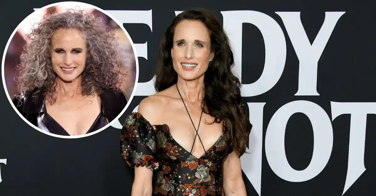 Andie MacDowell Criticized For Bold Eye Makeup Choice At Paris Fashion Week