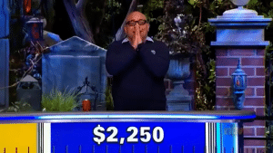 Izzy Santiago is a contestant who knows what it means to be nervous faced with a $1 million prize on Wheel of Fortune