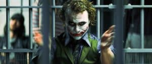 THE DARK KNIGHT, Heath Ledger as The Joker