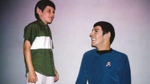 FOR THE LOVE OF SPOCK, from left, Adam Nimoy, Leonard Nimoy