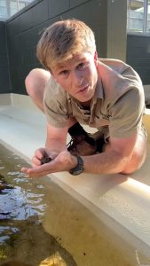 Robert Irwin realizes Steve Irwin's dream of protecting and securing a future for these turtles