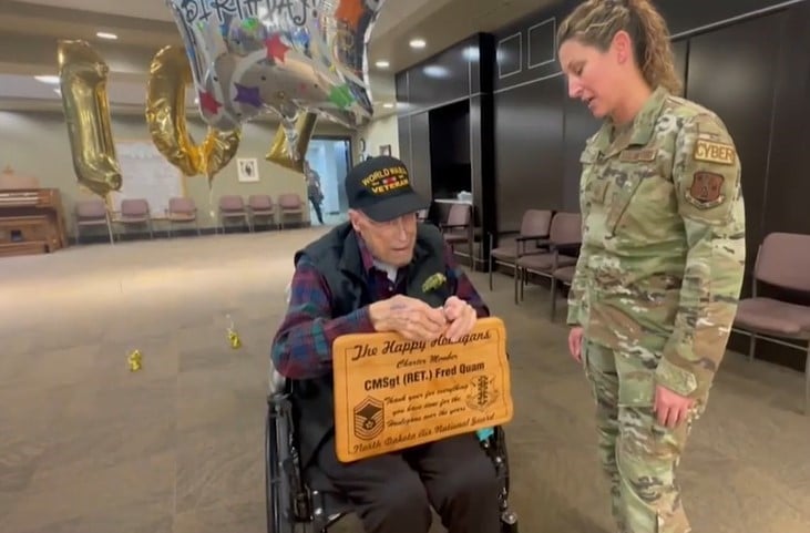 107-year-old member of charter