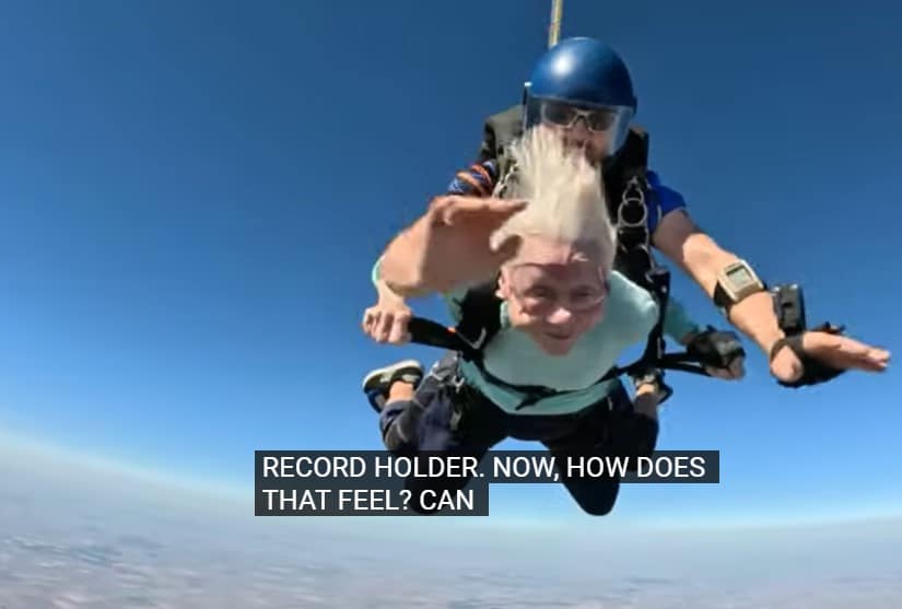 104-year-old Chicago Skydiver