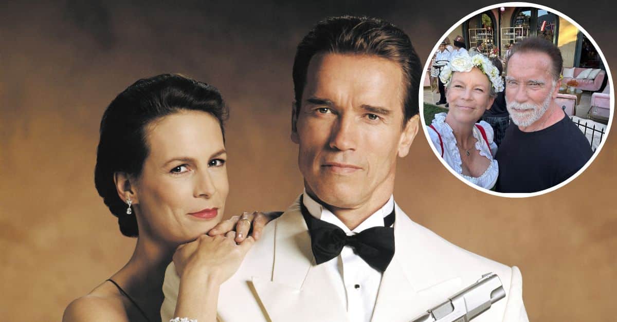 ‘True Lies’ Stars Jamie Lee Curtis And Arnold Schwarzenegger Reunite Nearly 30 Years Later