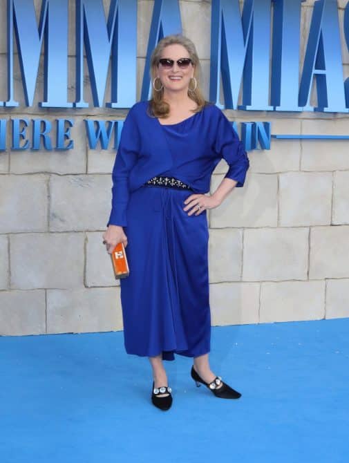 Meryl Streep's white hair