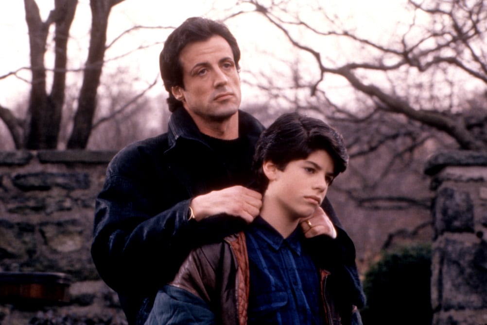 Sylverster Stallone and Sage Stallone in Rocky V