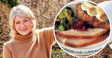Martha Stewart Thanksgiving dinner