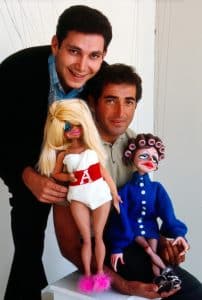 Puppeteers Marty Krofft (left) and Sid Krofft (right)