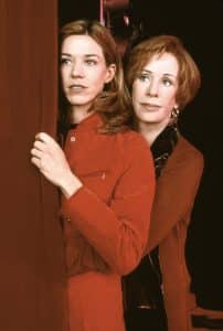 TOUCHED BY AN ANGEL, from left: Carrie Hamilton, Carol Burnett