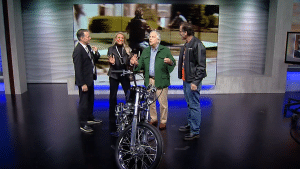 The motorcycle Henry Winkler had to work with as Fonzie