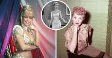 Barbara Eden's first sitcom placed her opposite Lucille Ball