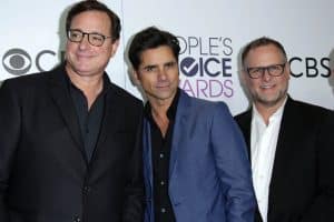 Bob Saget, John Stamos, and Dave Coulier from the cast of Full House