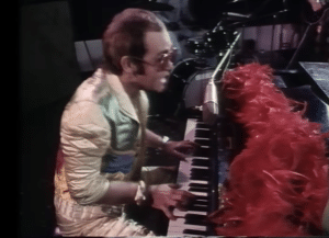 Elton John got millions excited to Step into Christmas