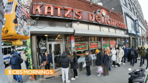 Katz's Deli has become a place of honor thanks to its own role in When Harry Met Sally, starring Billy Crystal and Meg Ryan