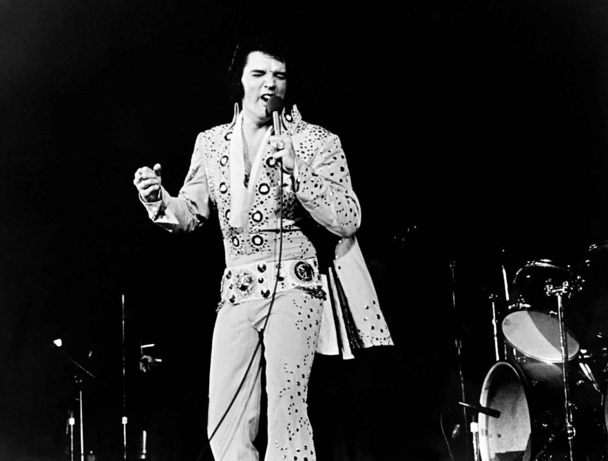 Mick Jagger Elvis Presley