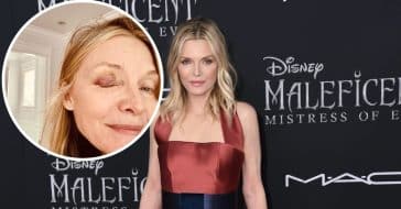 Michelle Pfeiffer Warns Fans As She Shows Off Black Eye