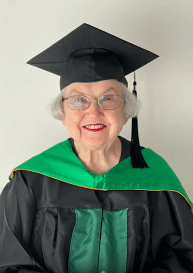 oldest person Master's degree