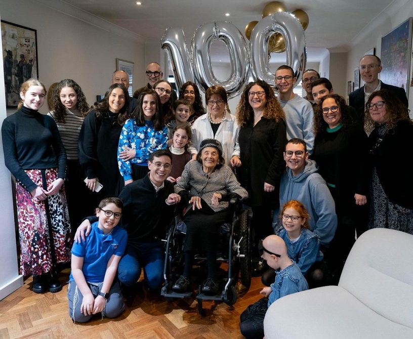 Holocaust Survivor 100th birthday