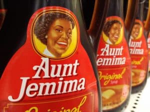 Aunt Jemima represents the Mammy caricature