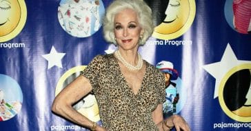 Carmen Dell’Orefice is one of the oldest working models