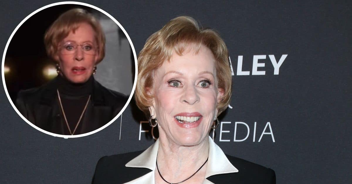 Carol Burnett Brought Some Humor To The Emmy Awards With Her Perfect ...